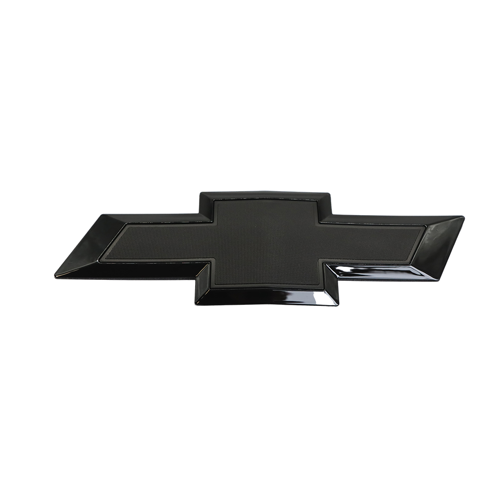 2015-2019 Silveado 1500 2500HD 3500HD ABS Plastic Front Grille Bowtie Emblem Gloss Black Chevrolet 23303574