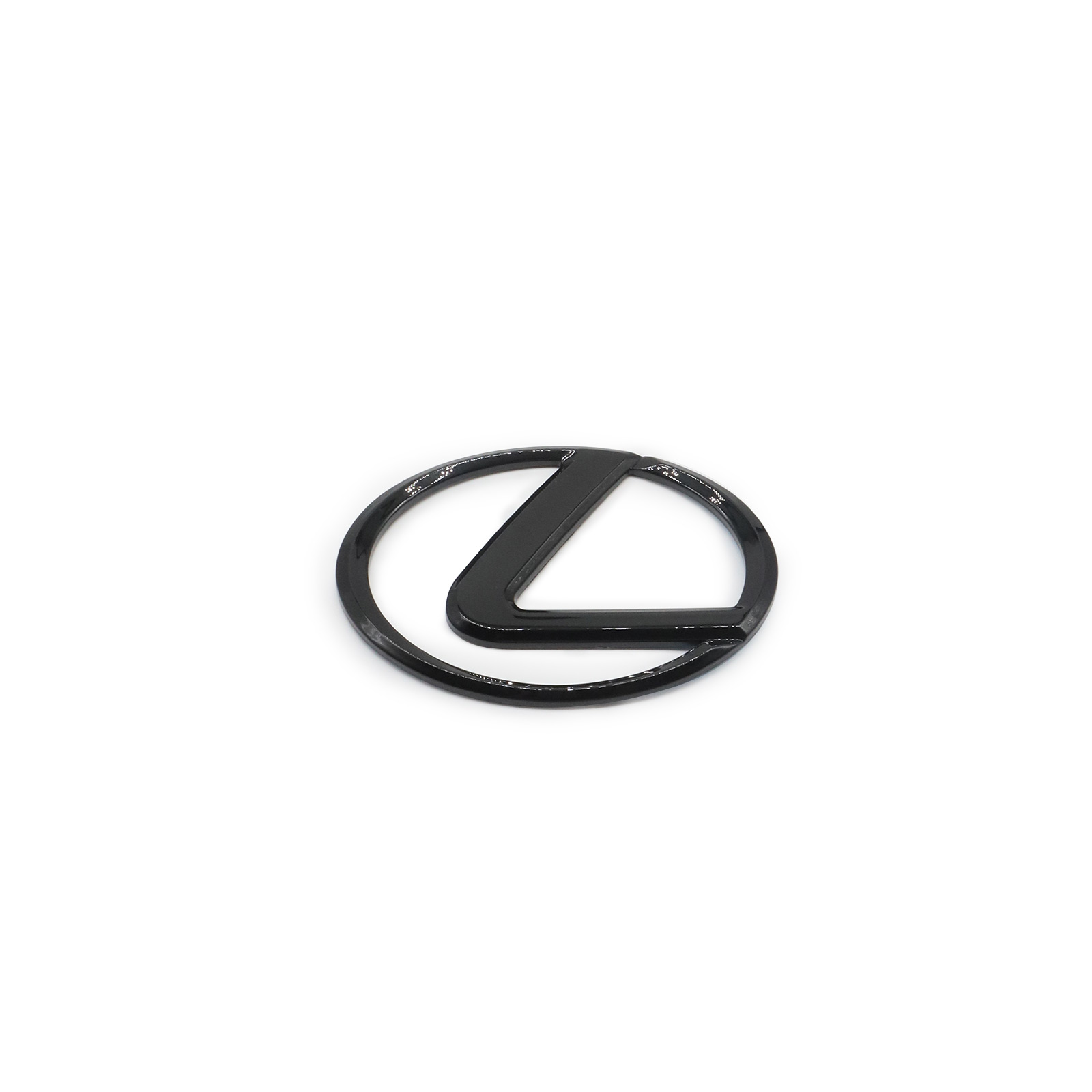 1pc RCF RC350 RC300 IRC200T ES350 LS460 IS300 IS350 Plastic Rear Tailgate Badge Emblem Glossy Black Lexus 90975-02078