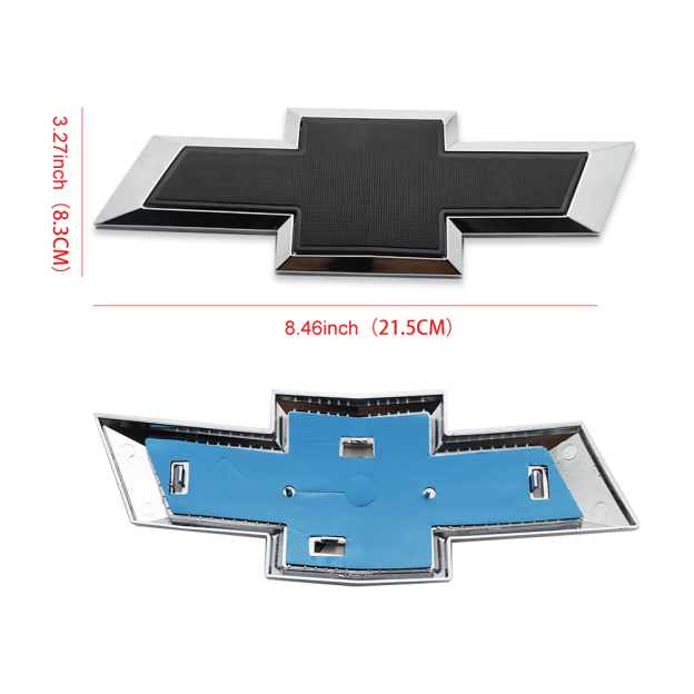 2PCS 2011-2014 Cruze Plastic Front Bumper Grill Rear Emblem Chevrolet 95032016 95441429