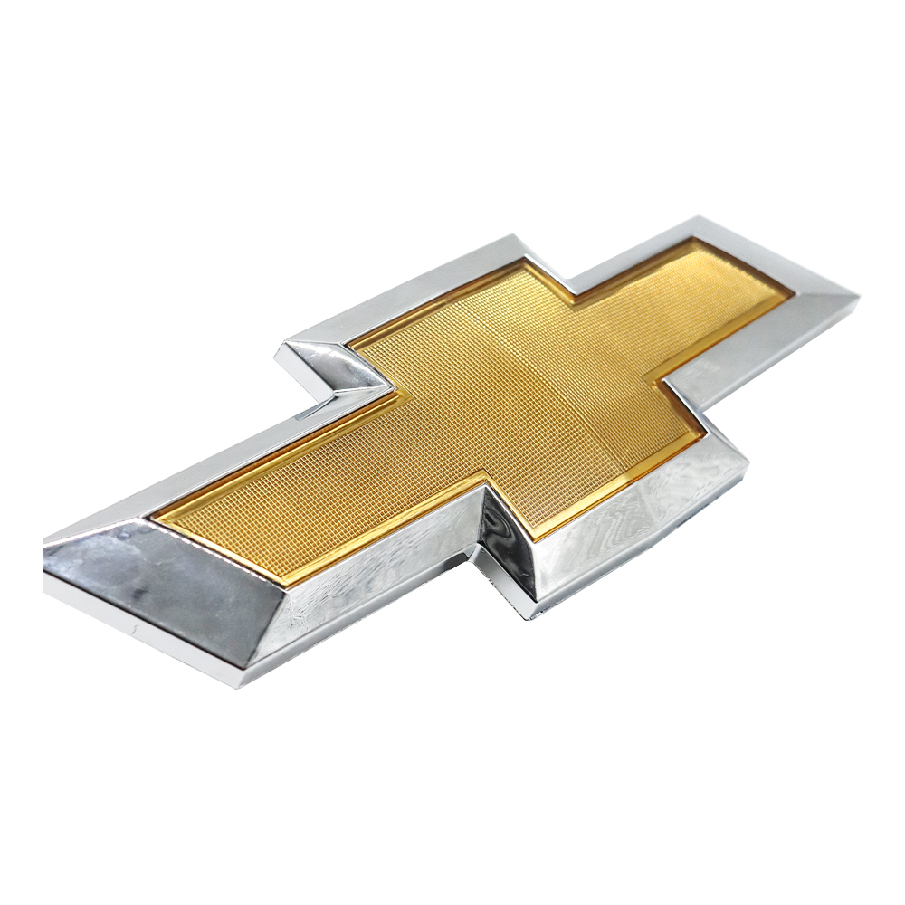 2013-2015 Malibu Plastic Front Bumper Grille Emblem Clip-On Bowtie Gold Chevrolet 23131644