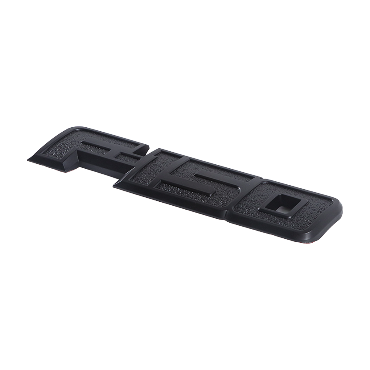 2009-2014 F-150 XLT Raptor Rear Tailgate Badge ABS Matte Black Ford Trunk Lid Inserts Self-Adhesive Nameplate