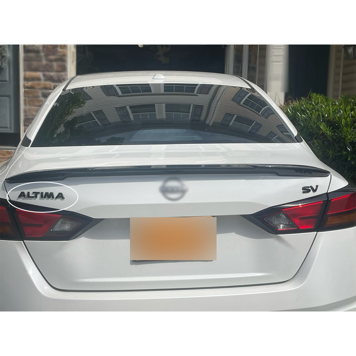 2022-2025 ALTIMA Tailgate Badge ABS Black Nissan 84895-9HF0C Self-Adhesive Decal Nameplate