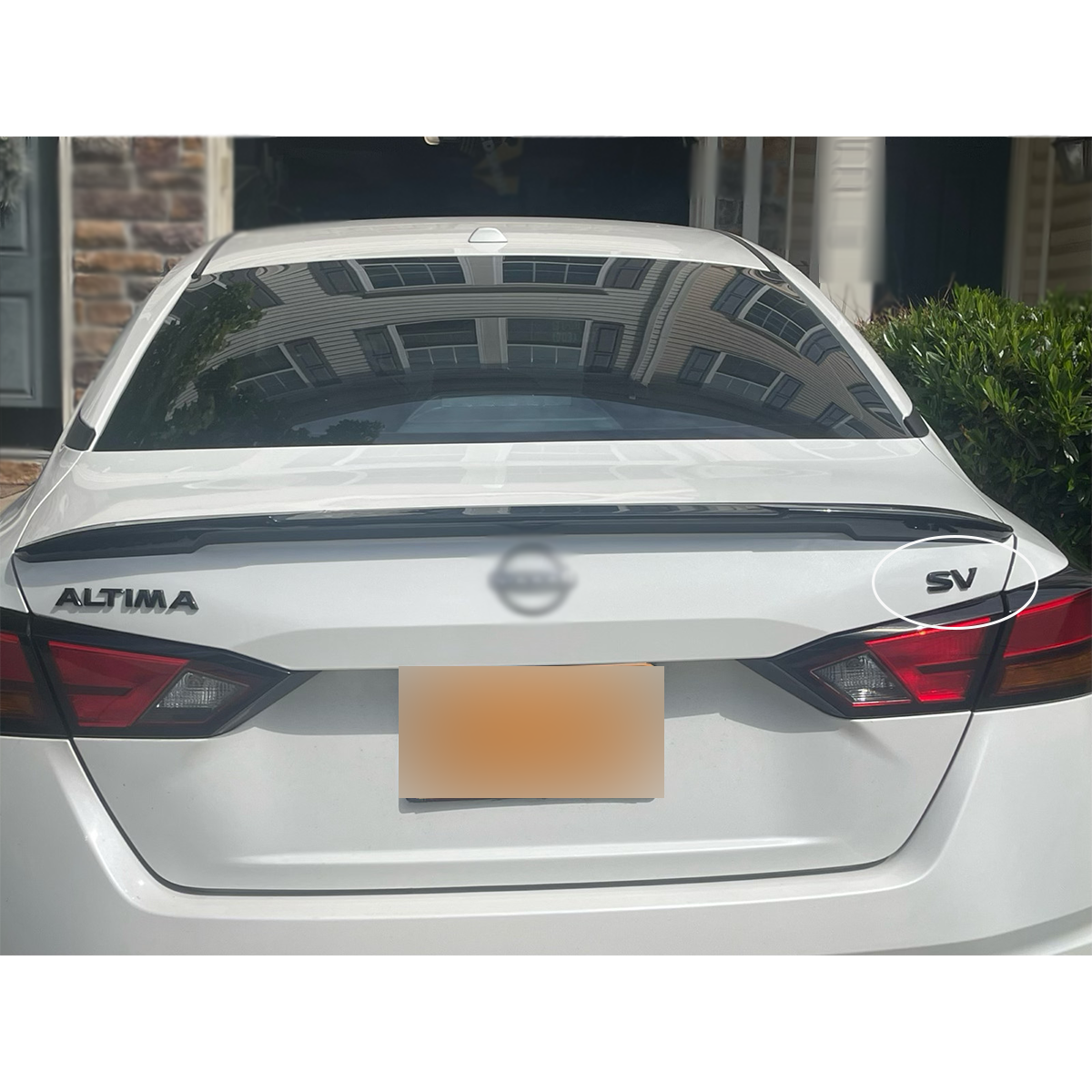 2023-2025 ALTIMA SV Tailgate Badge ABS Chrome Nissan Self-Adhesive Decal Nameplate 84896-9HF1B