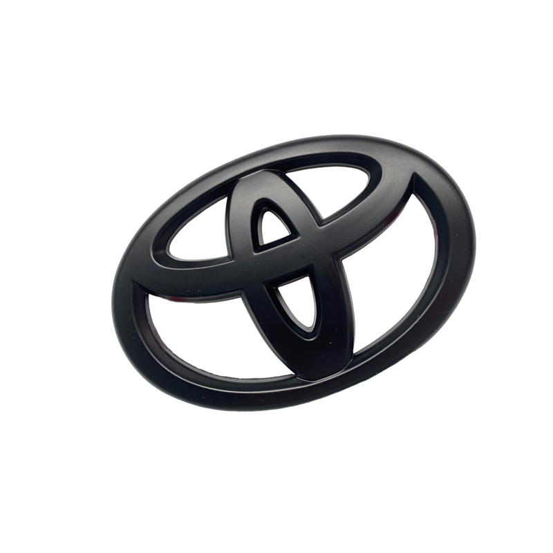 1PC Rav4 C-HR Camry Corolla Matrix Logo Emblem Overlay Kit Rear Liftgate Matte Blackout Toyota