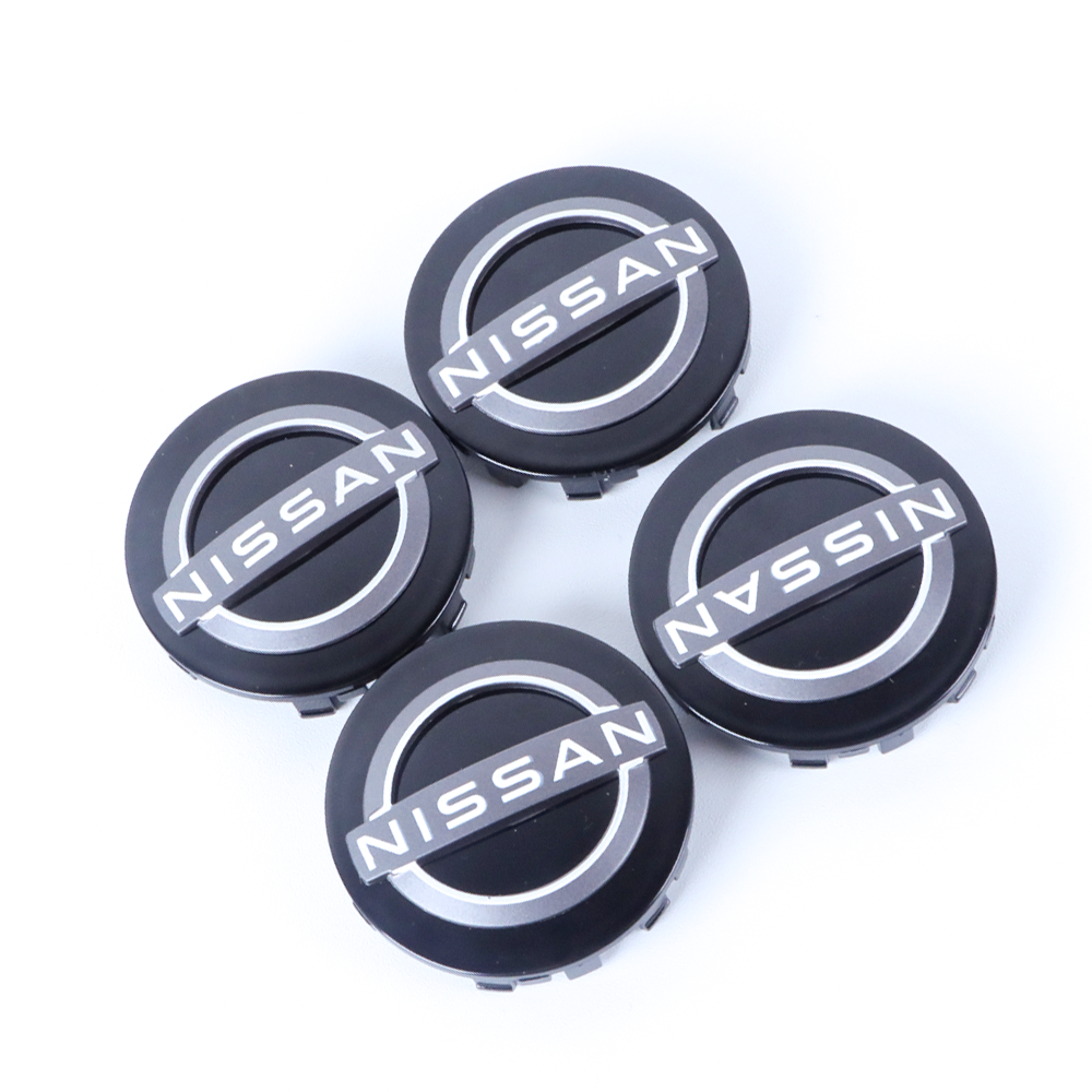 4PCS 85mm For 2004-2024 ARMADA TITAN Wheel Center Hub Caps Black Gloss 40342-6JL0A