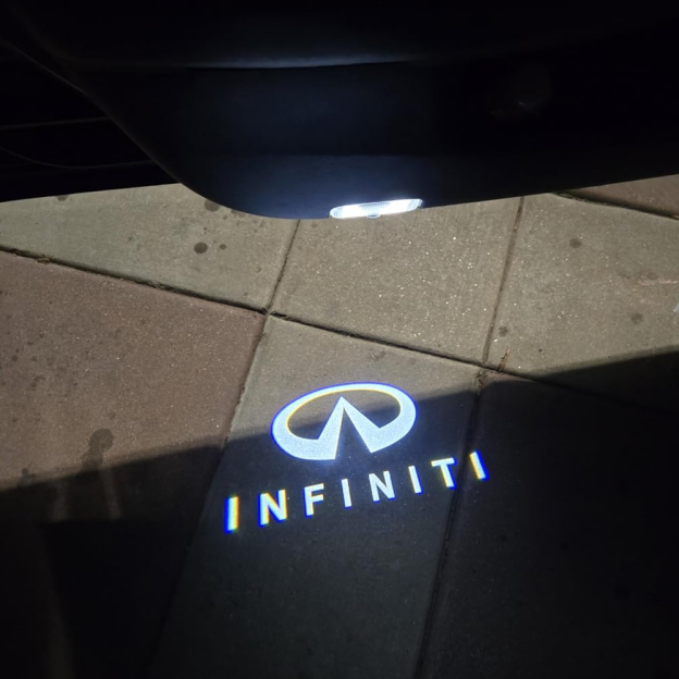 2pc For 2011- 24 Infiniti QX50 56 60 70 80 Q50 60 70 LED Door Light LED Welcome Light White Accessories Infiniti 