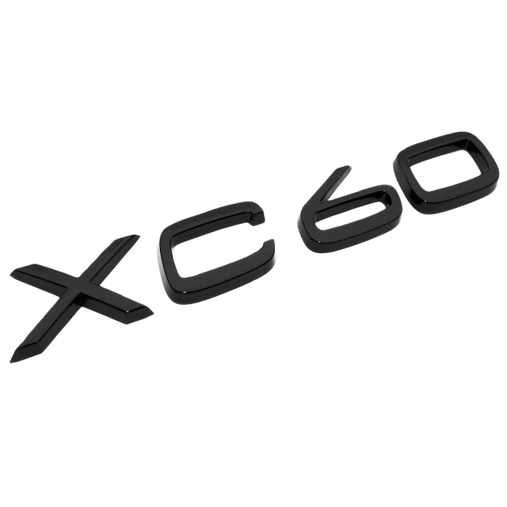 2010-2012 XC60 ABS AWD Tailgate Letter Gloss Black Volvo 30778800