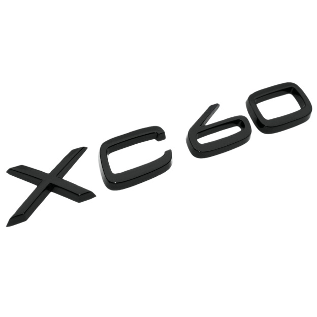 2010-2012 XC60 ABS AWD Tailgate Letter Gloss Black Volvo 30778800