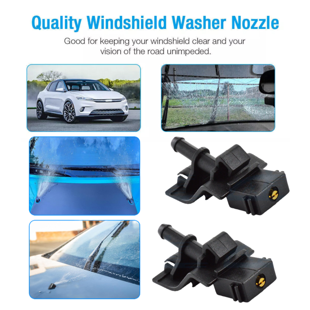 2Pack Windshield Washer Nozzle Spray Jet 85381-0T030 For 2013-2019 Toyota Avalon Sienna