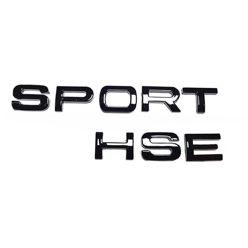 3D Tailgate Letter For Range Rover Sport HSE Rear Trunk Lid Liftgate E
