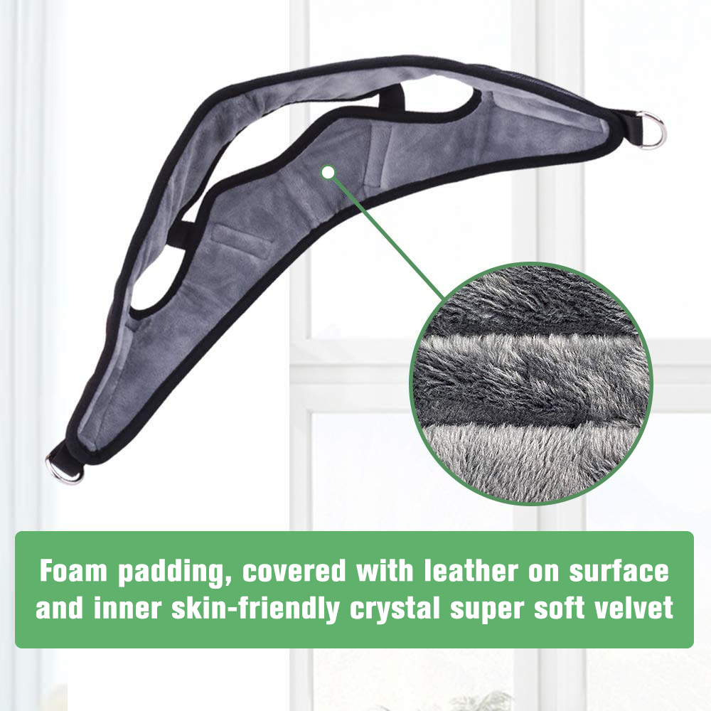 Neck Traction Stretcher Cervical Head Brace Pain Relief Device Home Over Door US