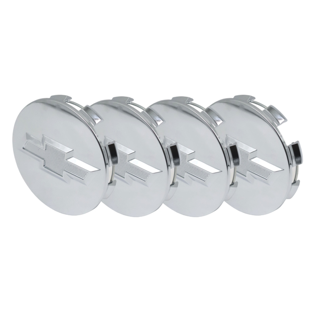 4Pcs 2014-2019 Silverado Suburban Tahoe Plastic Wheel Center Caps Chrome Chevrolet 83mm