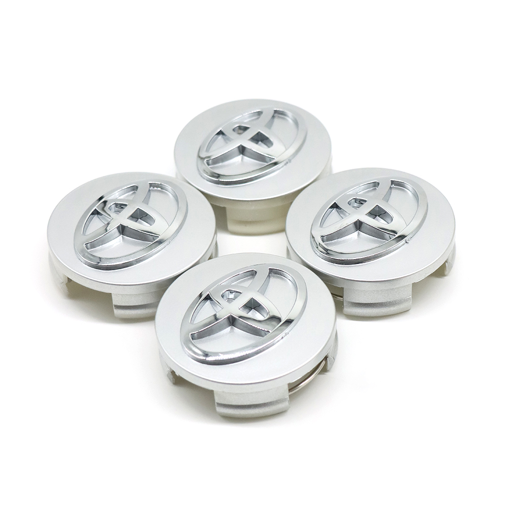 4pcs 2011-2020 Camry Plastic Wheel Center Hub Caps 62mm Chrome Toyota 42603-08020