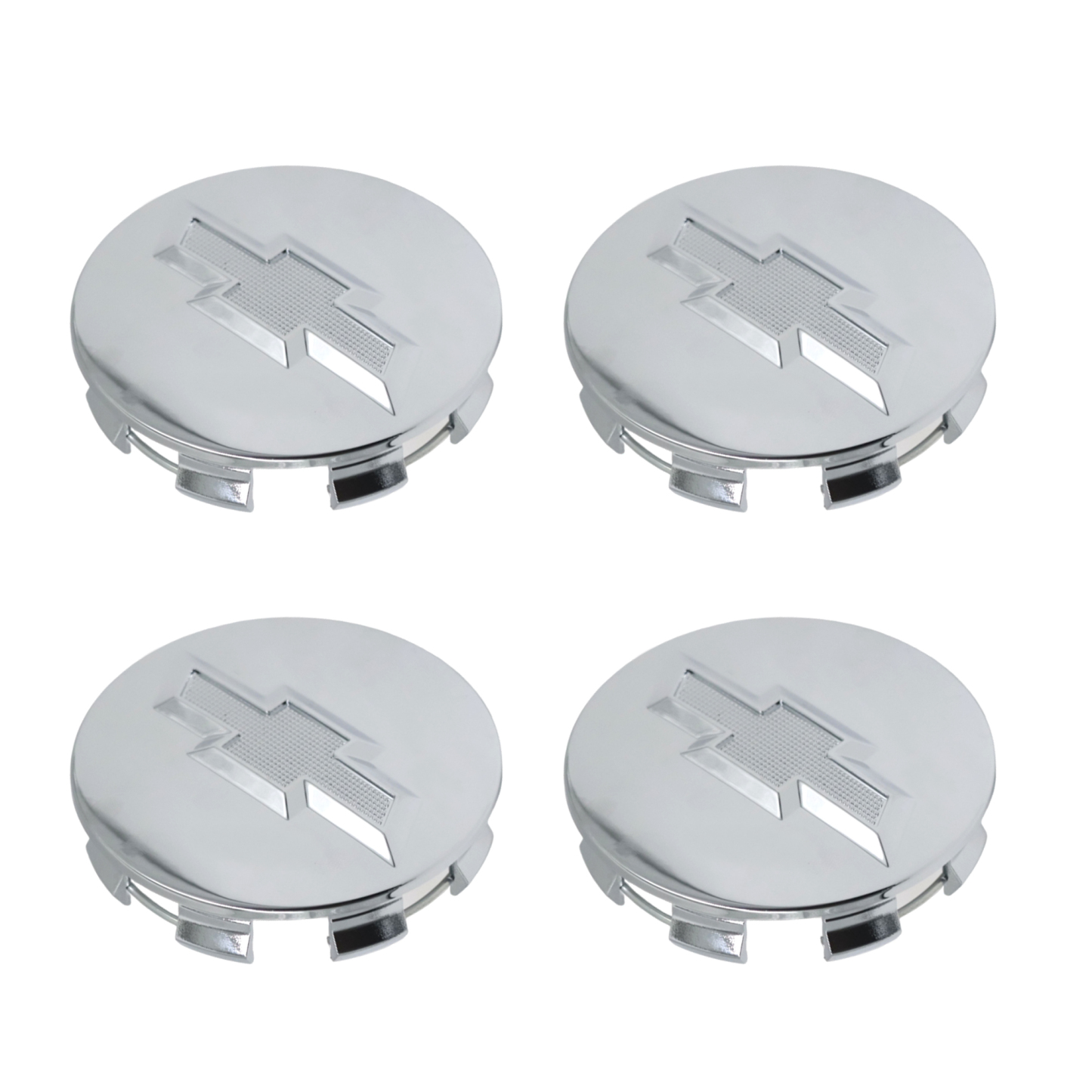 4Pcs 2014-2019 Silverado Suburban Tahoe Plastic Wheel Center Caps Chrome Chevrolet 83mm