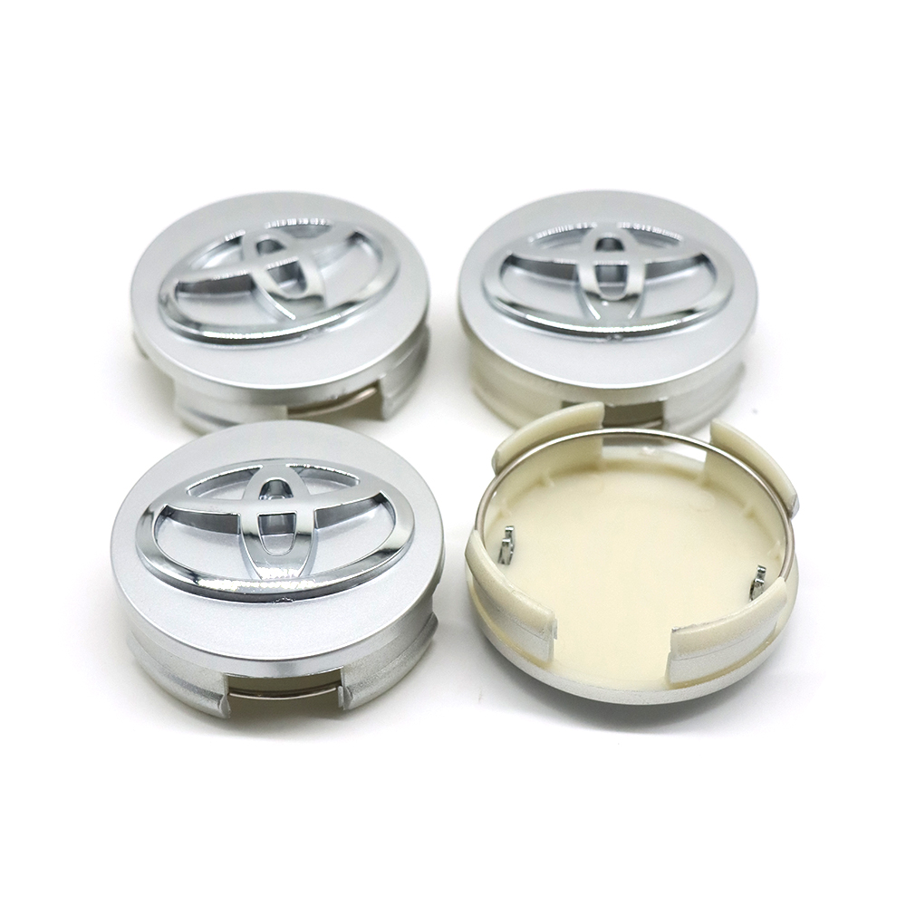 4pcs 2011-2020 Camry Plastic Wheel Center Hub Caps 62mm Chrome Toyota 42603-08020