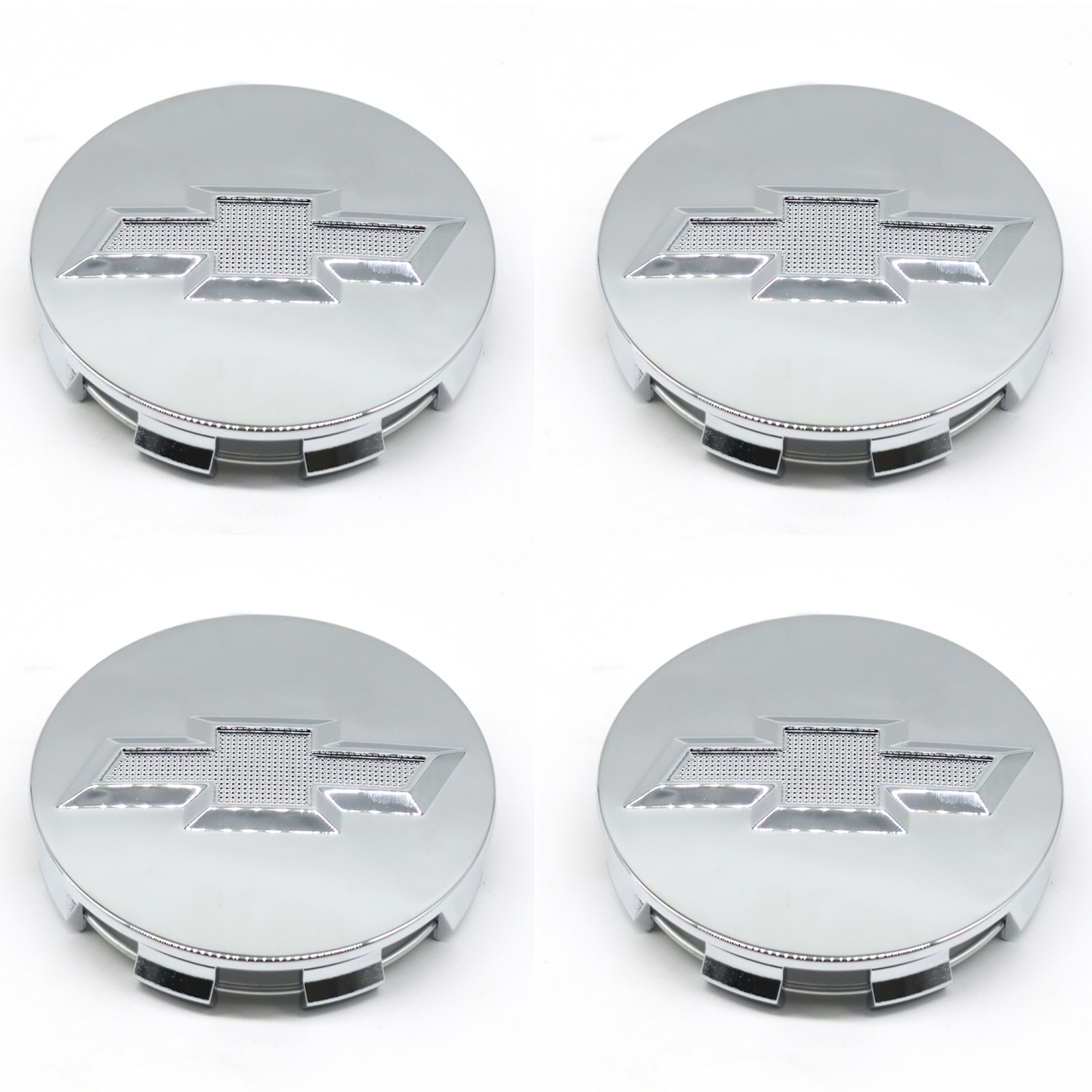 4Pcs 2014-2019 Silverado Suburban Tahoe Plastic Wheel Center Caps Chrome Chevrolet 83mm