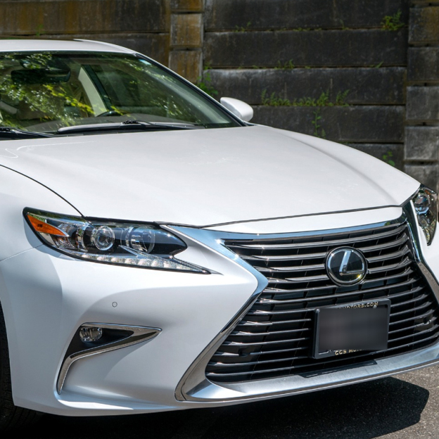 1PC 2013-2018 IS250 IS350 GS350 RX350 ES350 RX450h Acrylic 3D Raised Front Grille Emblem Gloss Black Silver Lexus