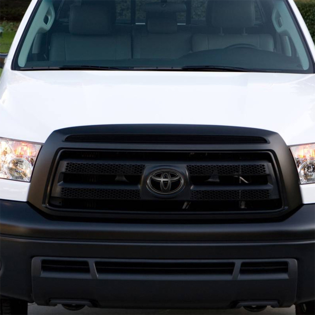 10pcs 2007-2013 Tundra Plastic 4X4 SR5 V8 5.7L Overlay Emblem Kits Matte Black Toyota