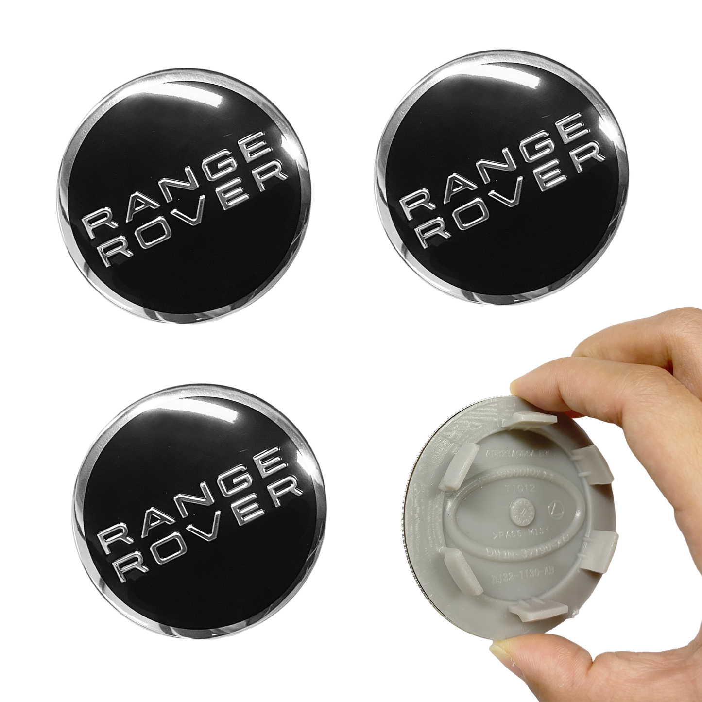 4pcs  63mm Wheel Center Hub Caps for 1999-2019 Range Rover 