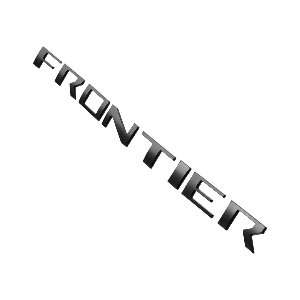 2022-2026 Frontier ABS Tailgate Insert Letters Matte Black Nissan T99G8-9BU1B