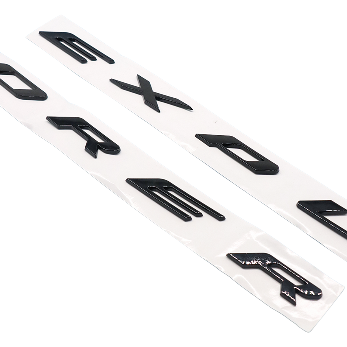 2011-2024 Explorer Front Hood Letters ABS Gloss Black Ford 3D Raised Stickers Decals