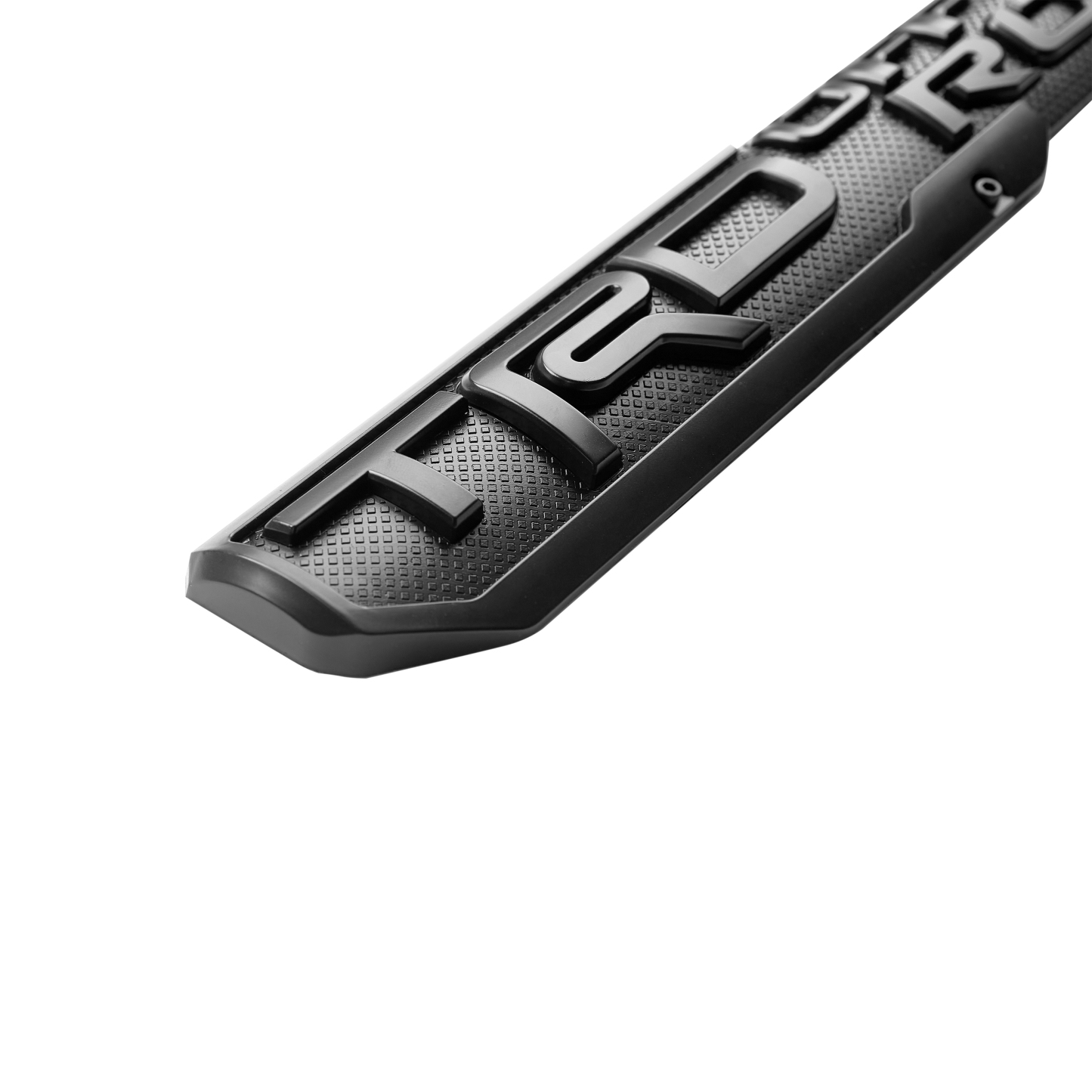 2PCS Tundra Tacoma 4Runner Plastic TRD SPORT Fender Side Emblem Sticker Matte Black Toyota