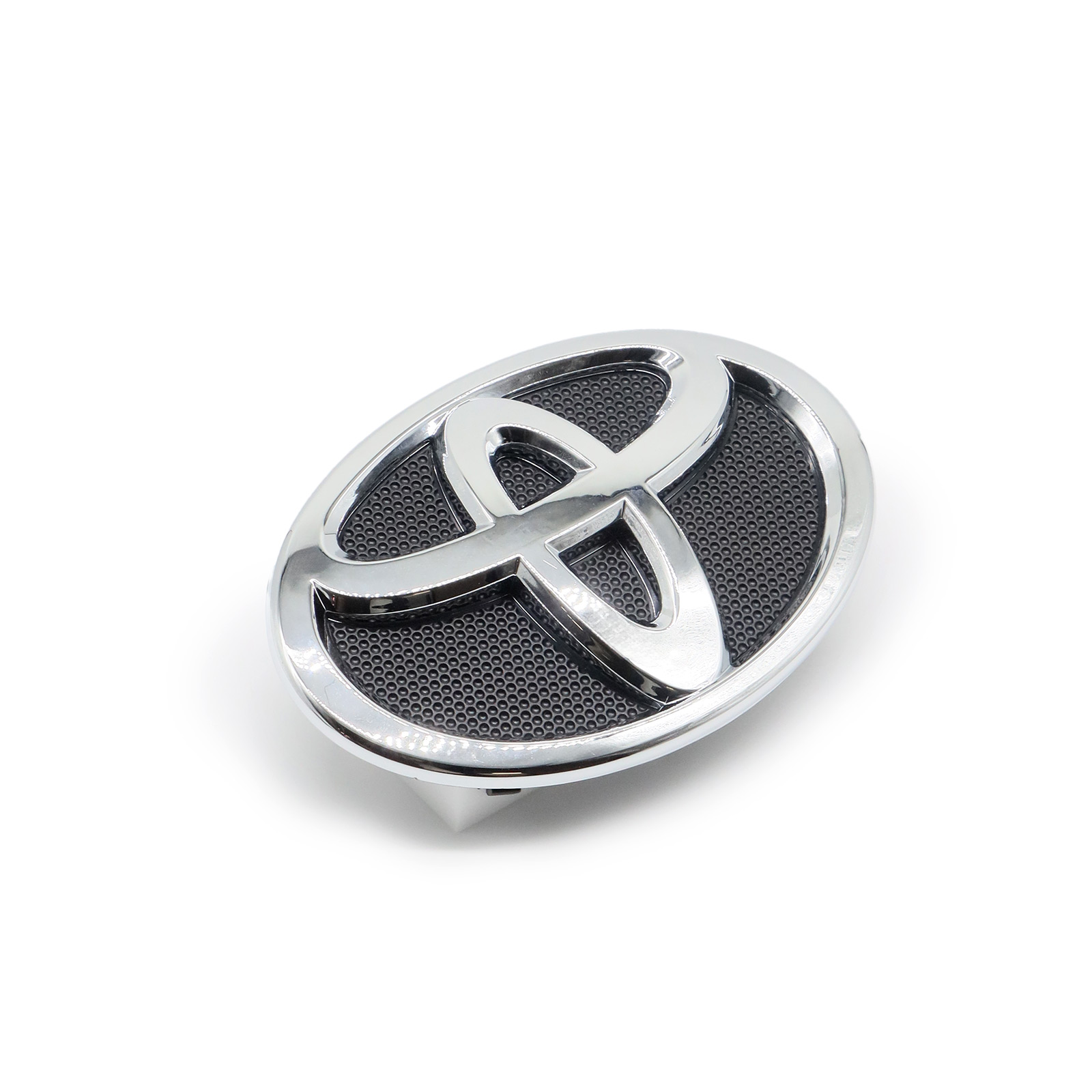 2009-2013 Toyota Corolla Front Grille Emblem Badge Black Chrome
