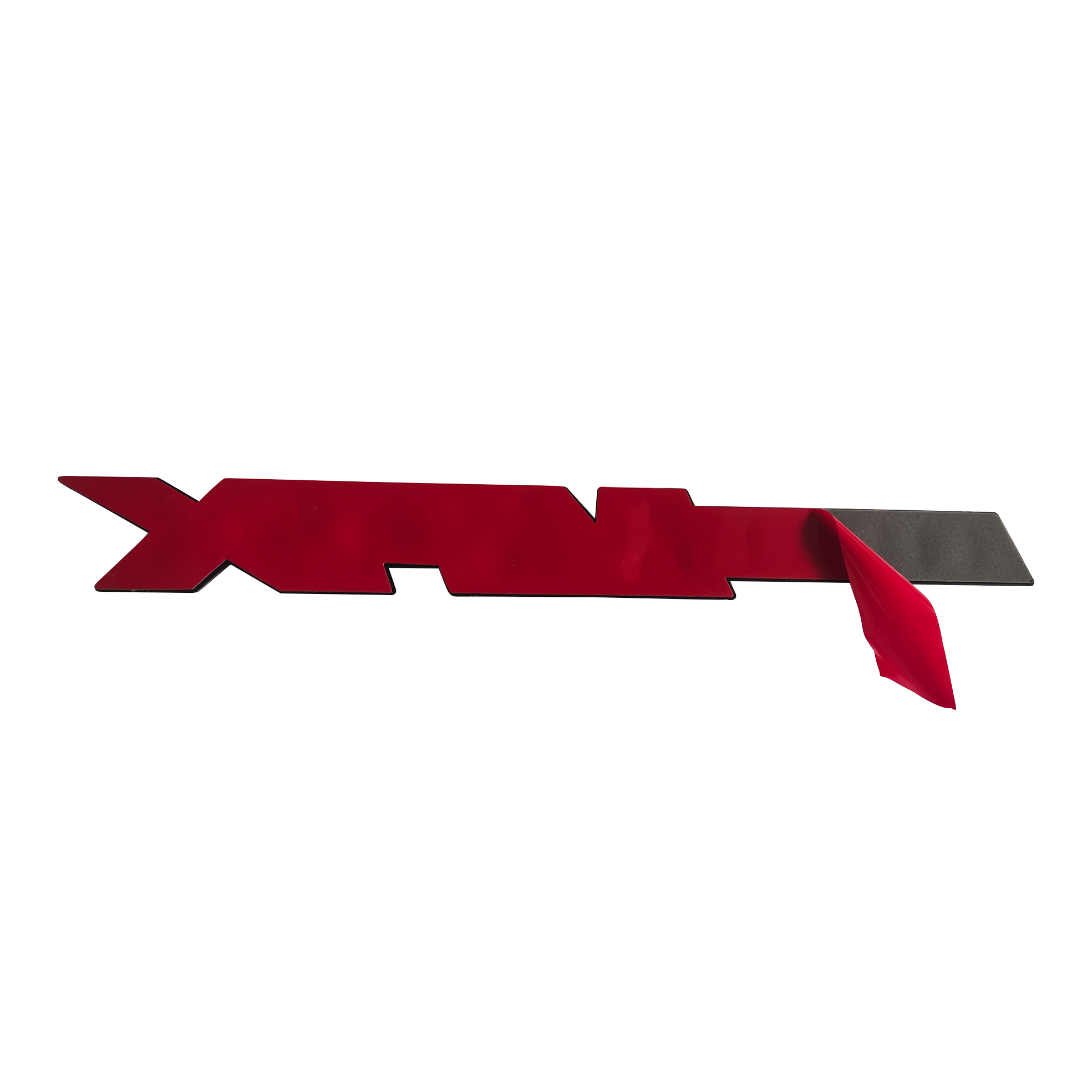 2Pcs Silverado Sierra ABS Plastics Vortec Max Fender Side Rear Badge Black Red Chevrolet