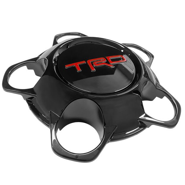 1PC 2014-2021 Tundra TRD Wheel Center Hub Cap Cover Red Letter Gloss Black 4260B-0C040