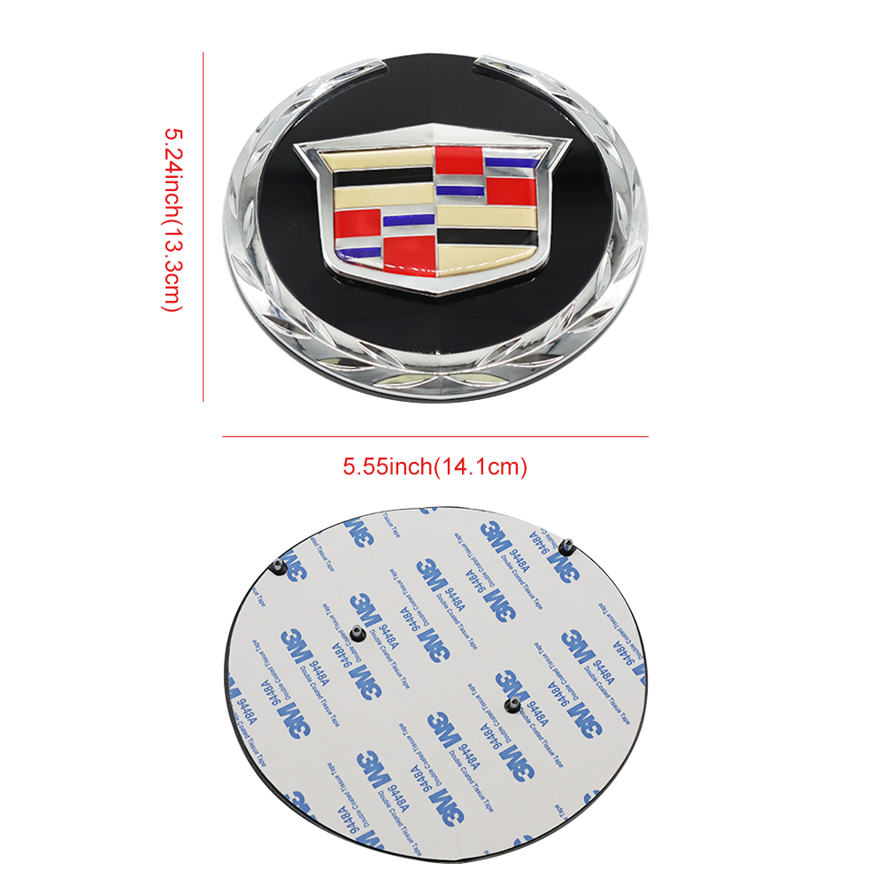 1PC 2007-2014 Escalade ESV EXT Plastic Front Grille Emblem Cadillac 22985035 22860589