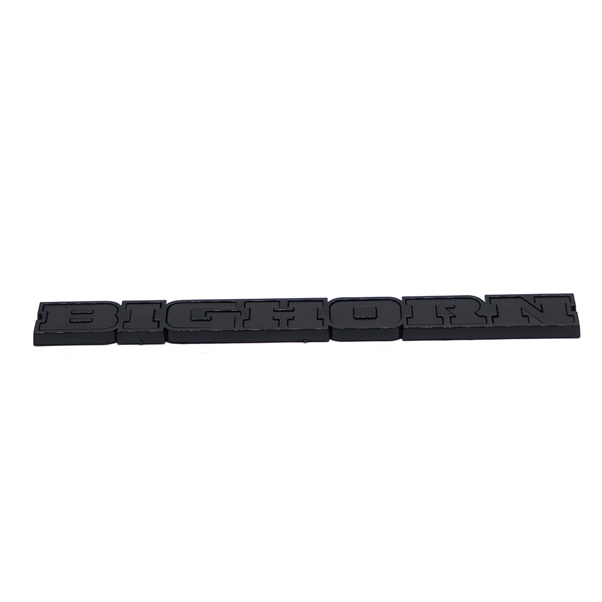 2019-2026 Ram 1500 ABS BIGHORN Tailgate Badge Matte Black Dodge Rear Trunk Decal Nameplate