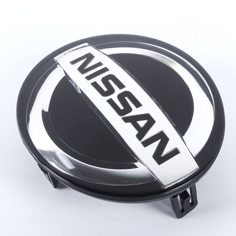 For 2019-2022 Altima Maxima ABS Front Grille Emblem Chrome Black Nissan 62889-6CA0A