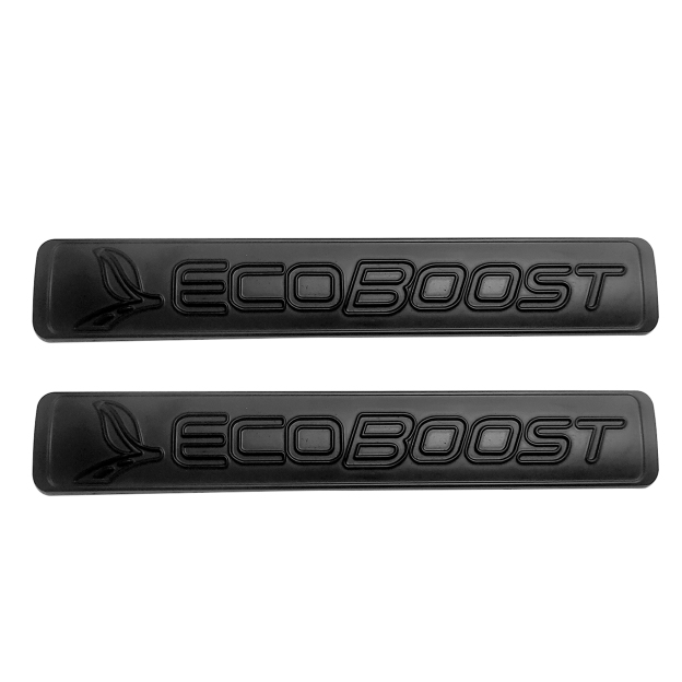 2011-2026 F-150 Mustang Explorer Ranger EcoSport Metal EcoBoost Fender Badge Black Ford Decal Nameplate