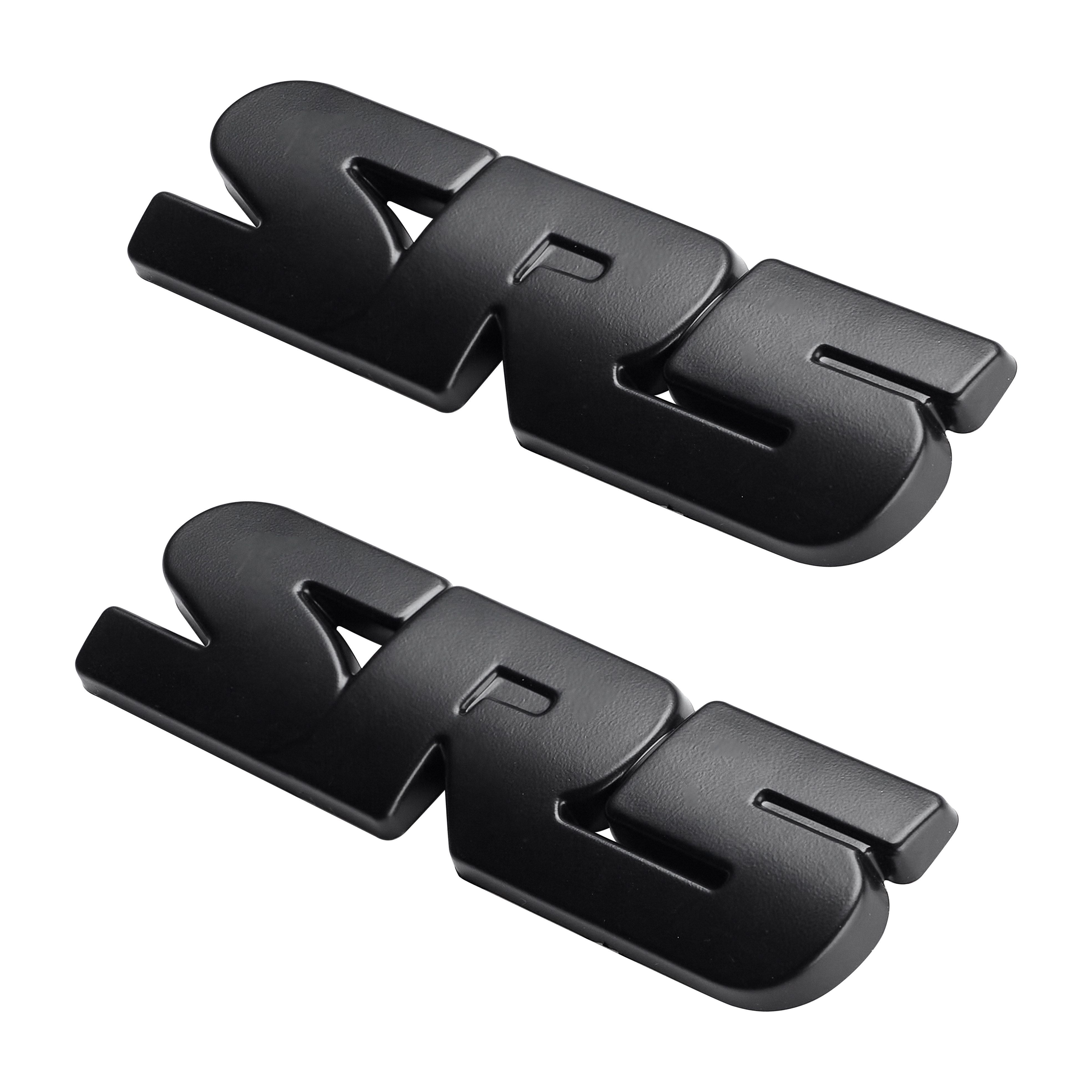 2PCS Tacoma Tundra Sequoia 4Runner ABS Plastic SR5 Overlay Letter Side Door Fender Matte Black Toyota 75455-0C050