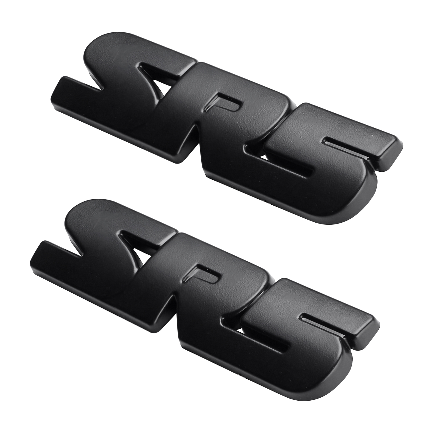 2PCS Tacoma Tundra Sequoia 4Runner ABS Plastic SR5 Overlay Letter Side Door Fender Matte Black Toyota 75455-0C050