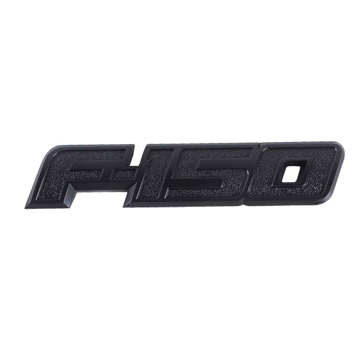 2009-2014 F-150 XLT Raptor Rear Tailgate Badge ABS Matte Black Ford Trunk Lid Inserts Self-Adhesive Nameplate