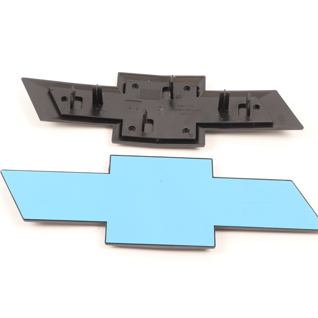 2Pcs 2016-2018 Silverado 1500 Colorado ABS Plastic Front Tailgate Bowtie Emblem Black Chevrolet 23236301