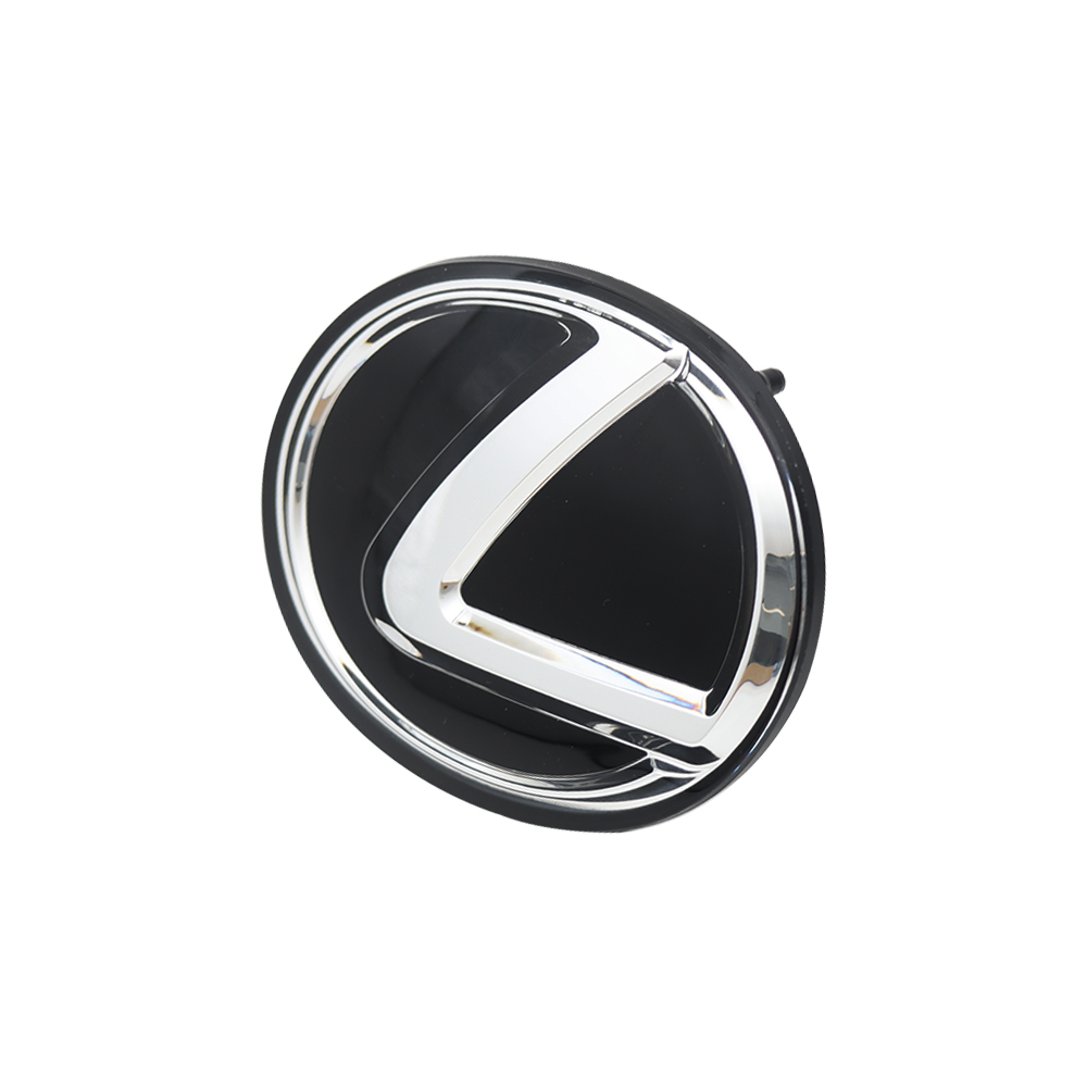 1PC 2013-2018 IS250 IS350 GS350 RX350 ES350 RX450h Acrylic 3D Raised Front Grille Emblem Gloss Black Silver Lexus