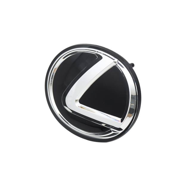 1PC 2013-2018 IS250 IS350 GS350 RX350 ES350 RX450h Acrylic 3D Raised Front Grille Emblem Gloss Black Silver Lexus