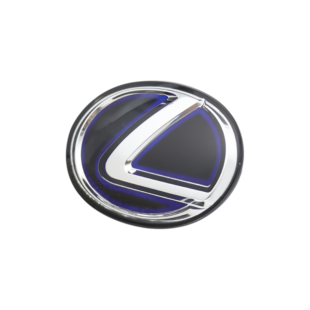 1PC 2013-2018 IS250 IS350 GS350 RX350 ES350 RX450h ABS 3D Raised Front Grille Emblem Gloss Blue Silver Lexus