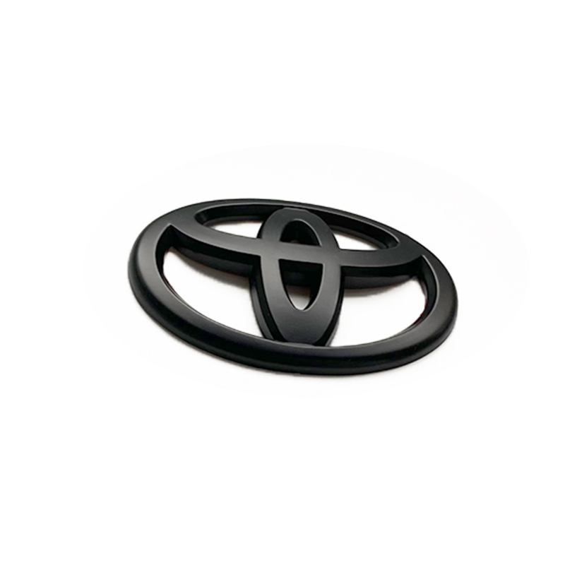 1PC Rav4 C-HR Camry Corolla Matrix Logo Emblem Overlay Kit Rear Liftgate Matte Blackout Toyota