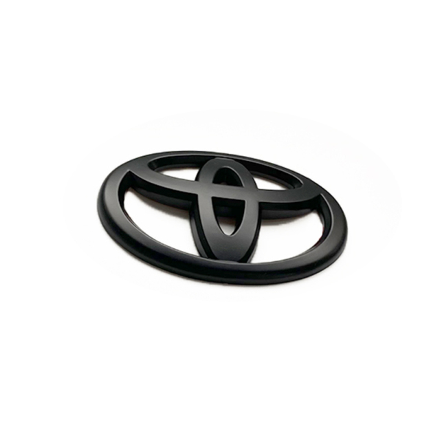 1PC Rav4 C-HR Camry Corolla Matrix Logo Emblem Overlay Kit Rear Liftgate Matte Blackout Toyota