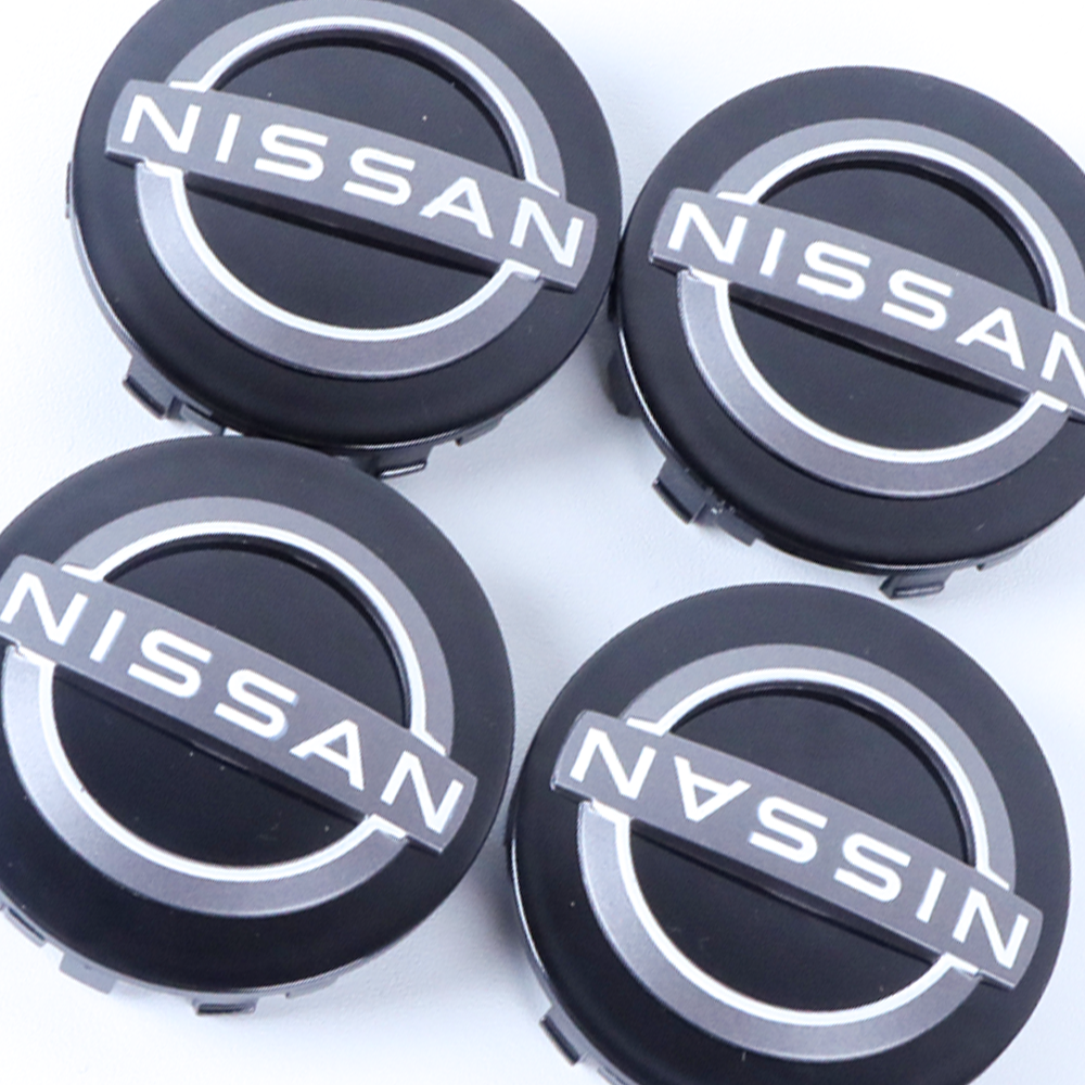 4PCS 85mm For 2004-2024 ARMADA TITAN Wheel Center Hub Caps Black Gloss 40342-6JL0A
