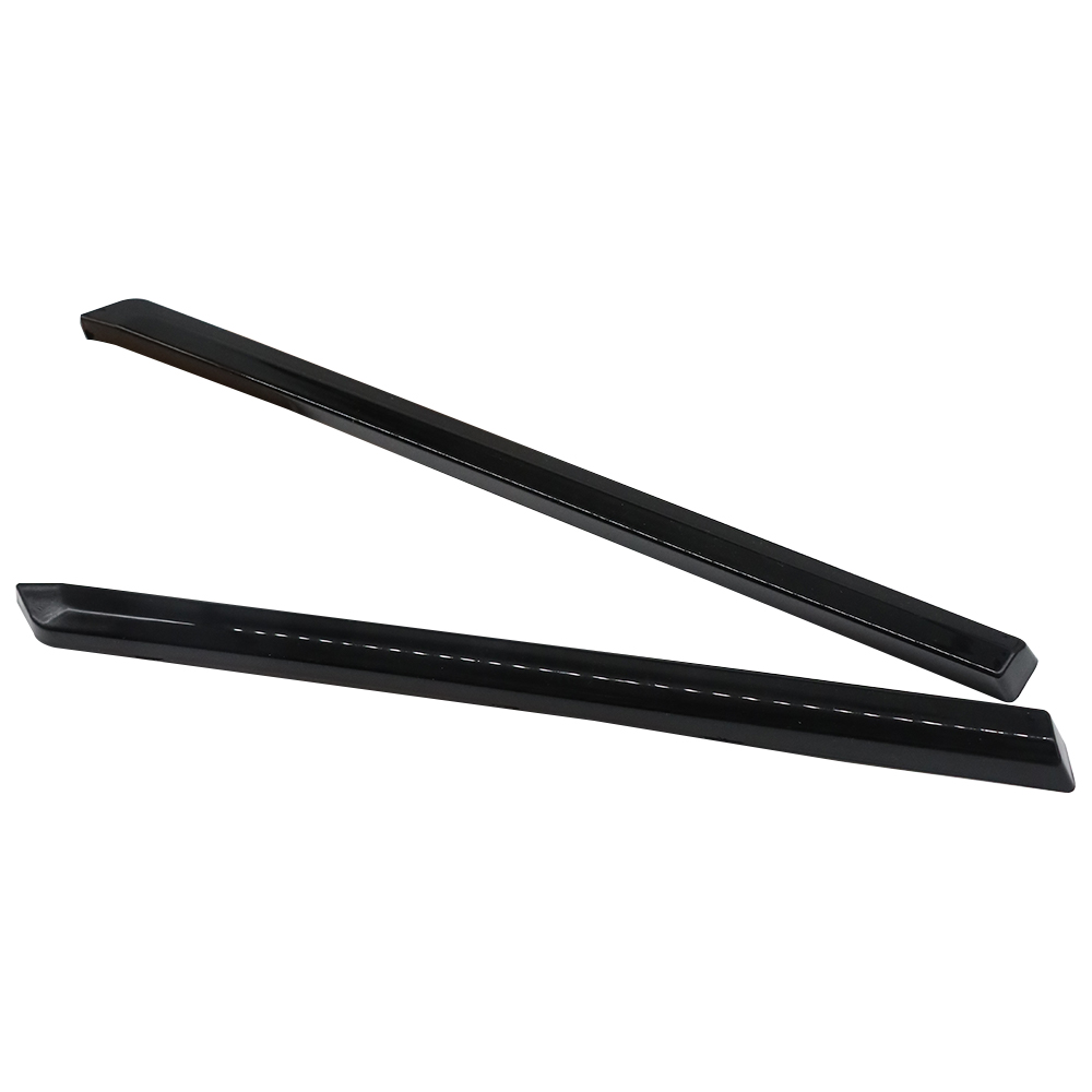 2PCS 2020-2023 4Runner ABS Plastic Front Grill Trim Insert Strip Gloss Black Toyota