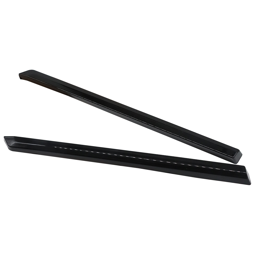 2PCS 2020-2023 4Runner ABS Plastic Front Grill Trim Insert Strip Gloss Black Toyota