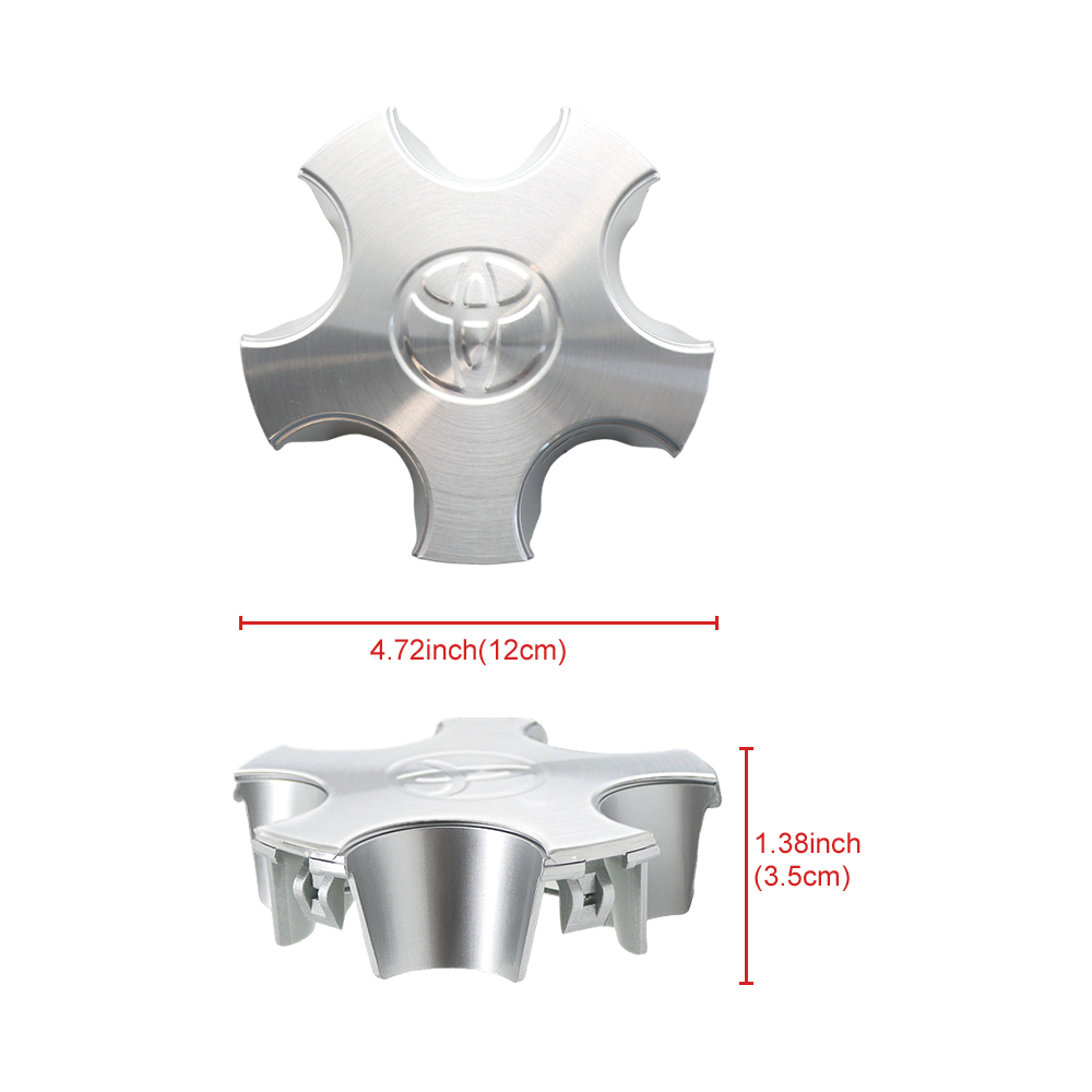 1pc 1997-2001 Camry Plastic Wheel Center Hub Caps Chrome Toyota 42603-AA010