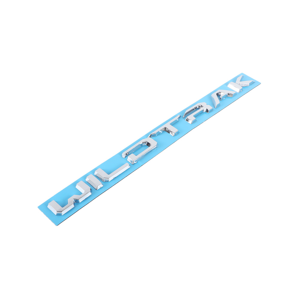 2022-2024 WILDTRAK RANGER Chrome Rear Tailgate Letter Gloss Silver Ford N1WZ16720N