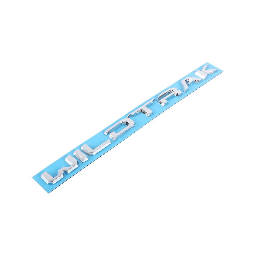 2022-2024 WILDTRAK RANGER Chrome Rear Tailgate Letter Gloss Silver Ford N1WZ16720N