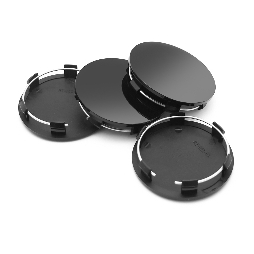 88963143 4Pcs Gloss Black 83mm Wheel Center Caps For Suburban Tahoe 14-24