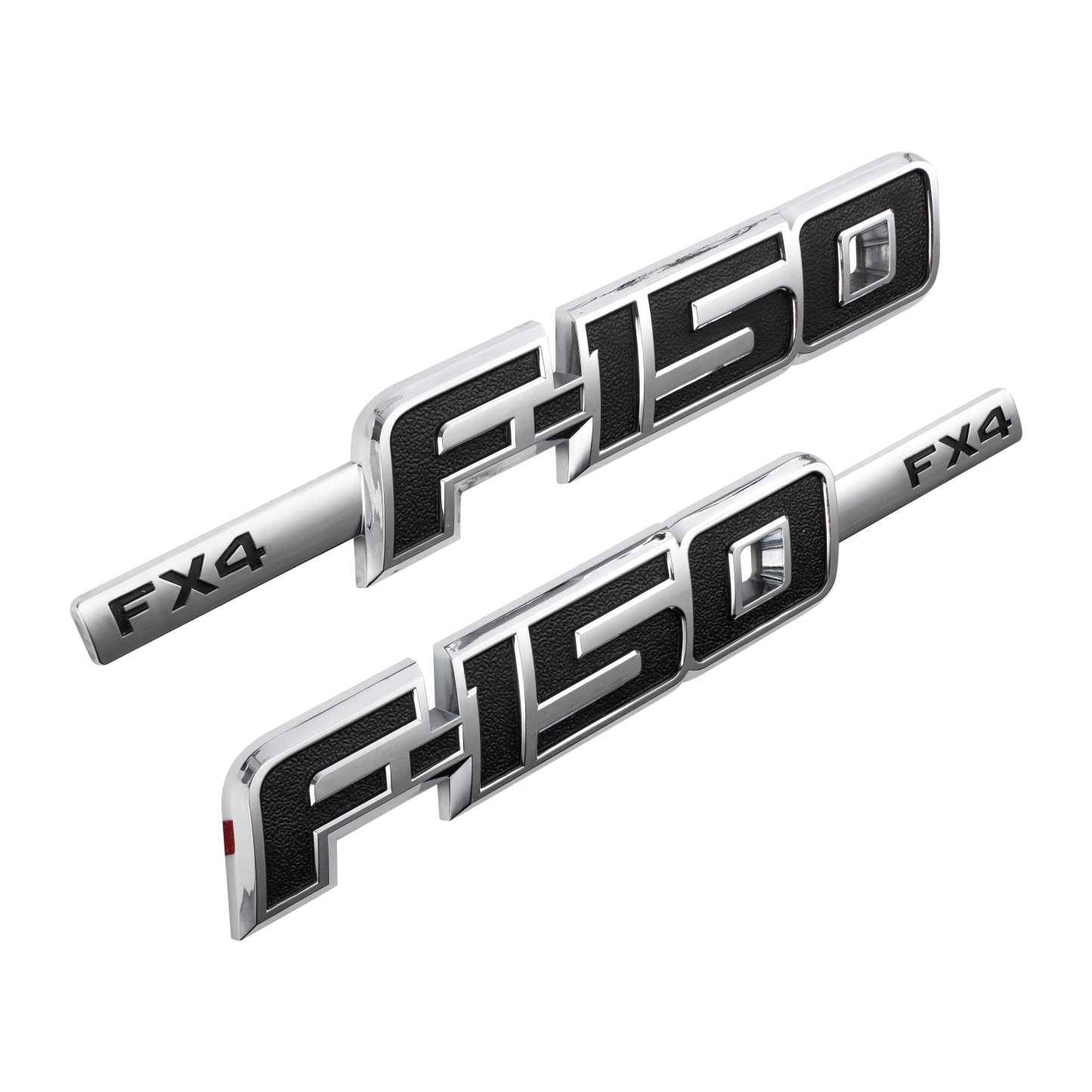 Ford F-150 FX4 2009-2014 Drivers Side Fender emblems Badges Door Letters 3D Raised Sticker Decal Nameplate 2PCS SET